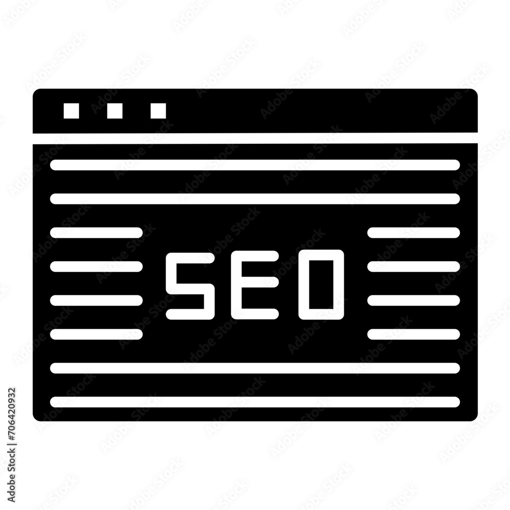 Website SEO Icon of SEO and SEM iconset. Website SEO Icon of SEO and SEM iconset.