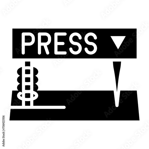 Hole Puncher Icon of Office Stationery iconset.