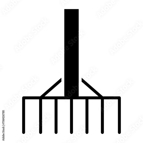 Rake Icon of Autumn iconset.