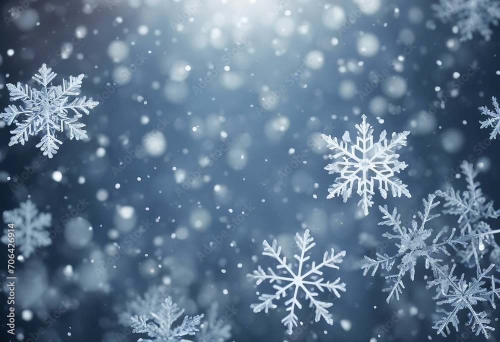 Vector heavy snowfall snowflakes in different shapes and forms Many white cold flake elements Vector heavy snowfall snowflakes in different shapes and forms Many white cold flake elements