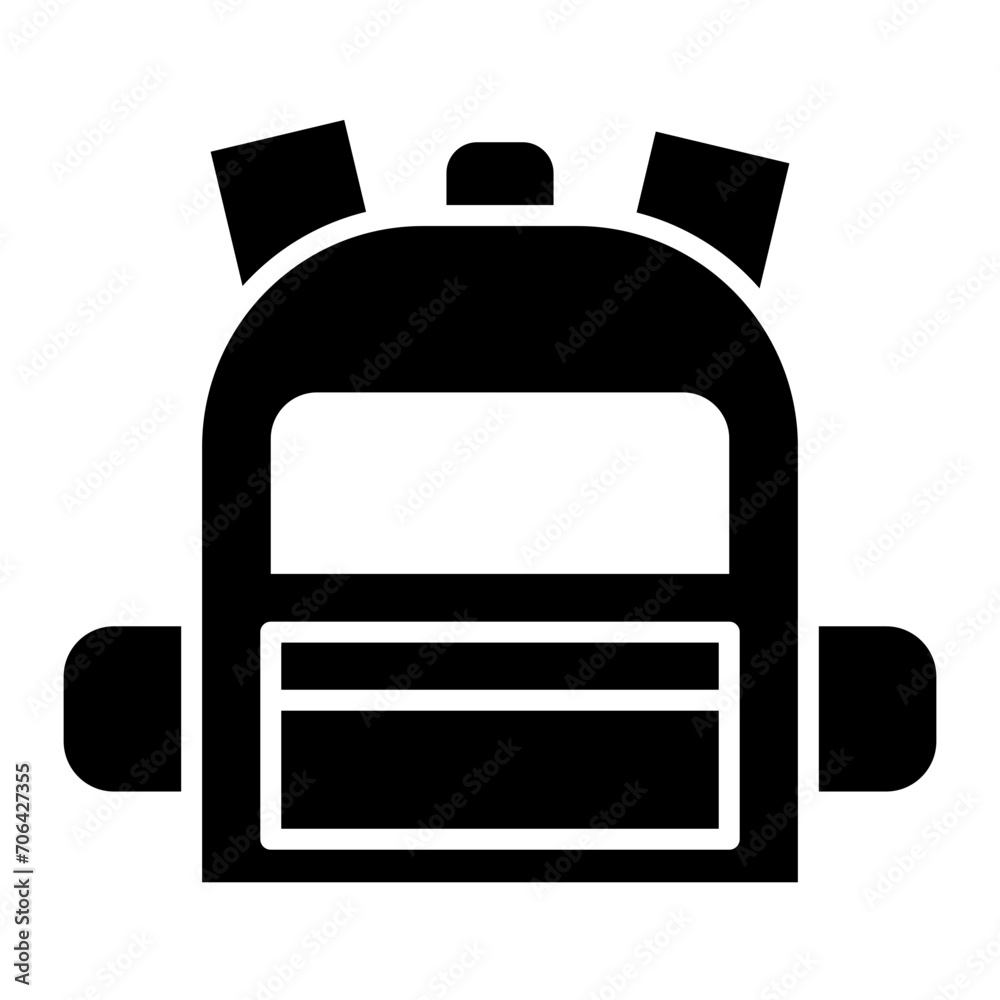 School Bag Icon of Back to School iconset. School Bag Icon of Back to School iconset.