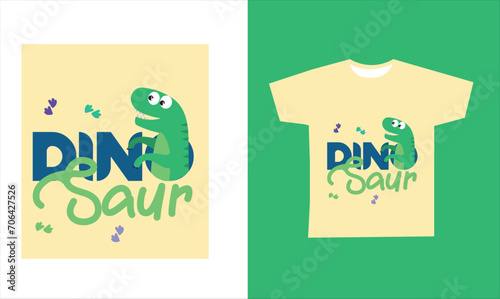 Dinosaur Vector. Cute dinosaur vectors, roar, pattern. Tshirt design