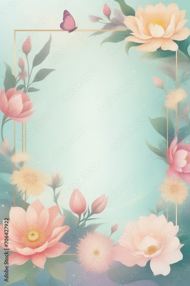 Plant and Flower Theme Design Template