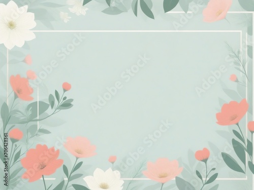 Plant and Flower Theme Design Template