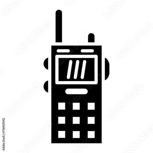 Walkie Talkie Icon of Emergency Services iconset.