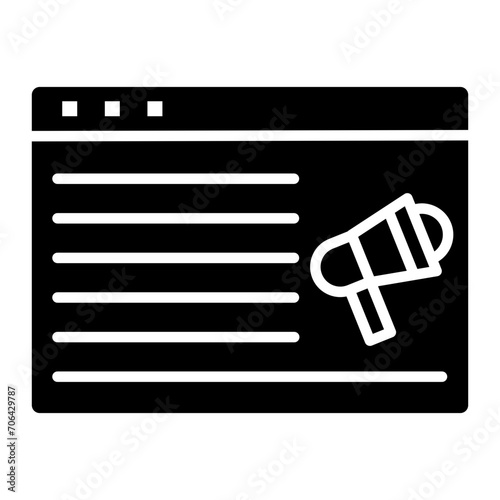Online Ads Icon of Coding and Development iconset.