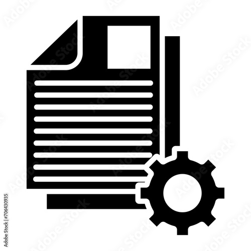 Documents Management Icon of Human Resource iconset.