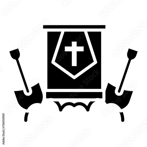 Bury Icon of Funeral iconset.