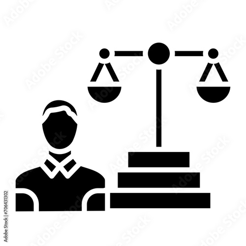 Legal Advisor Icon of Entrepreneurship iconset.