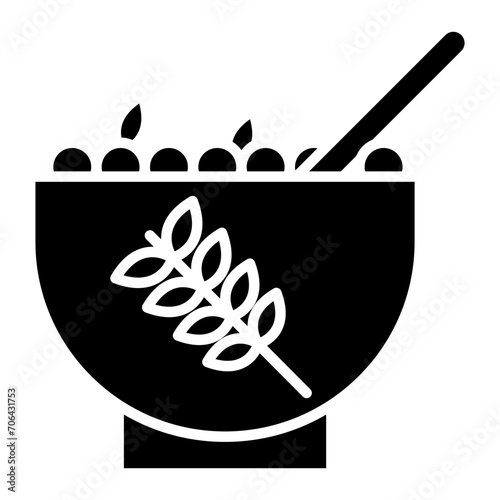 Granola Icon of Morning and Breakfast iconset.