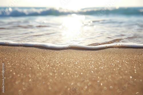 sand on the beach in the summer