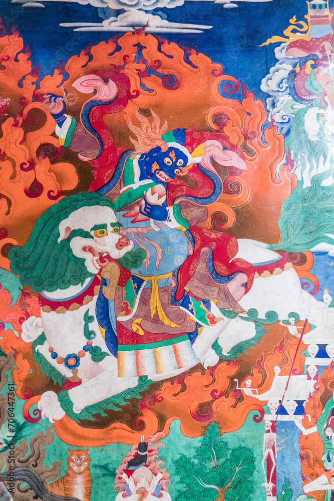 Buddha, Buddhist frescoes, Thangkas, Buddhist Art, Tibetan Buddhism