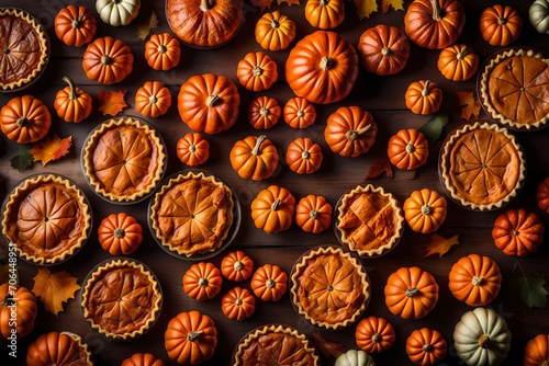 pattern with pumpkins