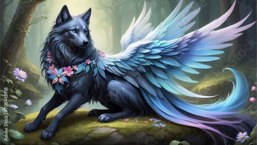 Winged Wolf photo