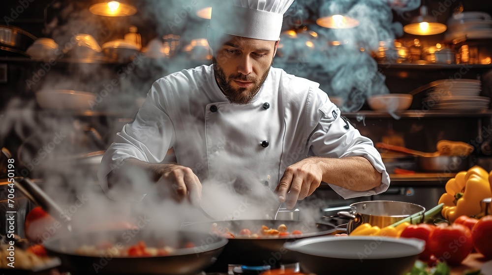 Chef is cooking. Generative AI. Chef is cooking. Generative AI.