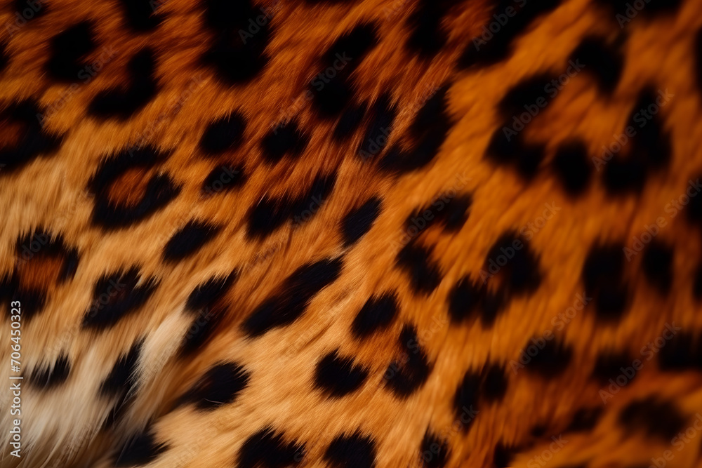 Leopard skin texture for background. Neural network AI generated art Leopard skin texture for background. Neural network AI generated art