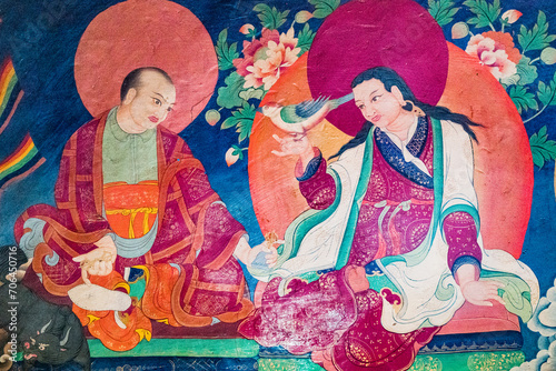 Buddhist Master Magicians, Thangkas, Buddhist Art, Tibetan Buddhism