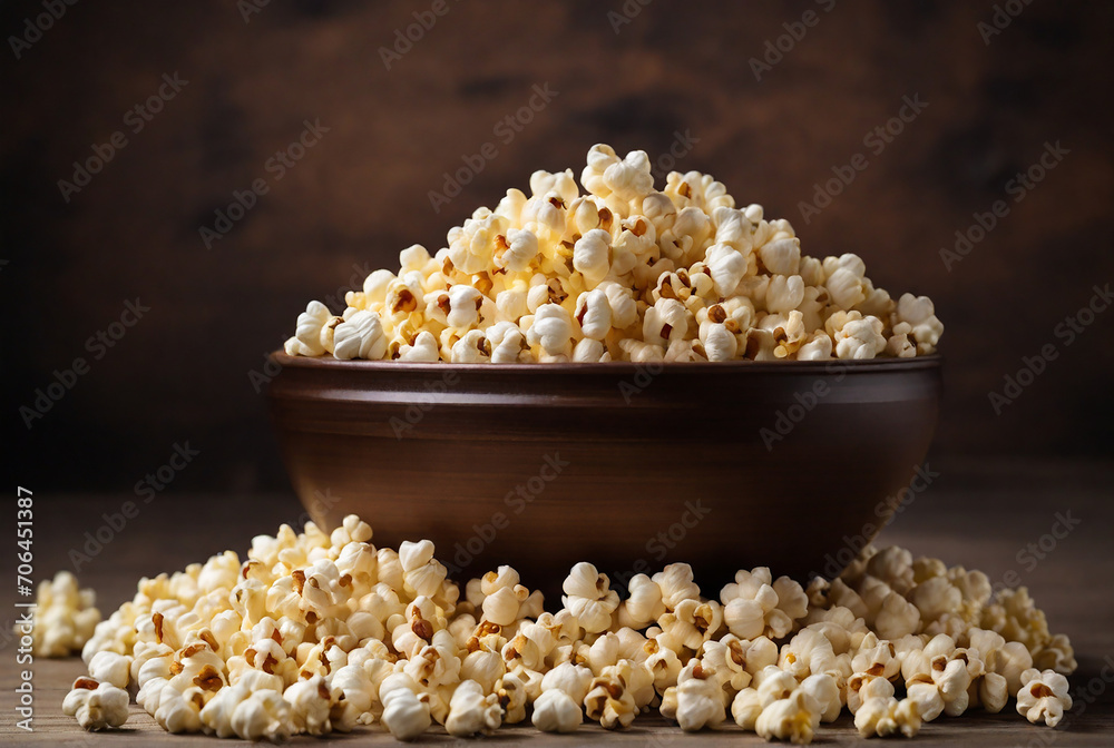 popcorn in a bowl popcorn in a bowl