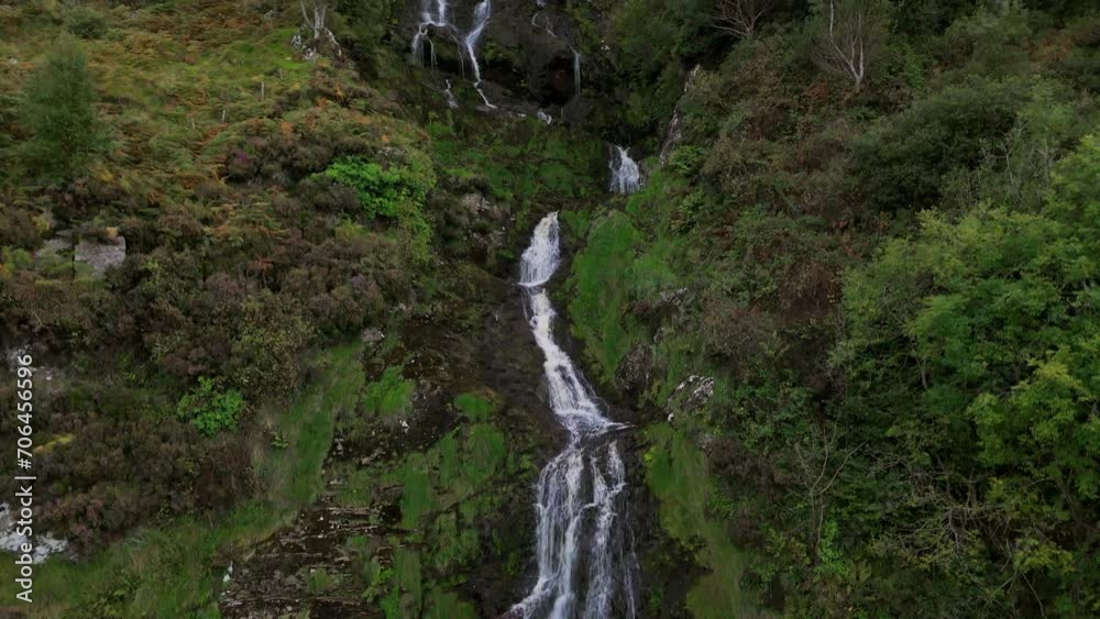 Assaranca waterfall Ardara Donegal Ireland Assaranca waterfall Ardara Donegal Ireland