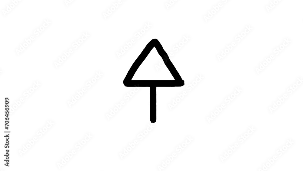 arrow icon illustration of a black and white background arrow icon illustration of a black and white background
