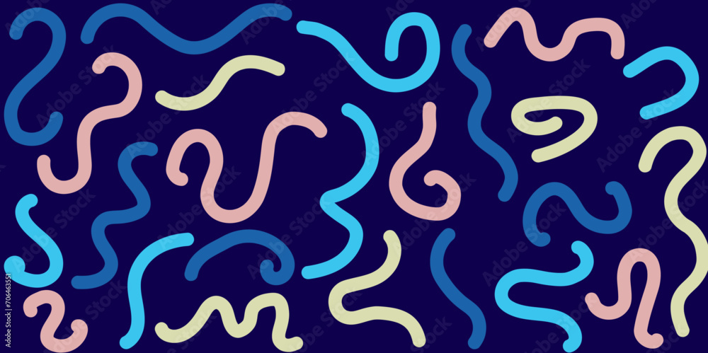 Abstract simple background with scribbles in blue shades. vector illustration Abstract simple background with scribbles in blue shades. vector illustration