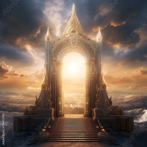 Gate of Heaven AI Artwork