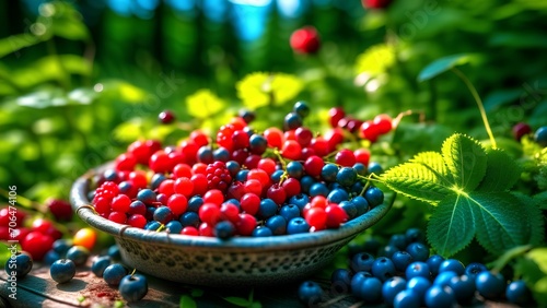 berries in a bowl