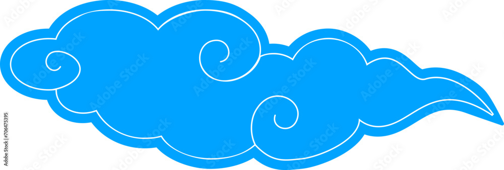 blue chinese clouds japanese oriental style cloud doodles. asian traditional festive ornaments japan decorative blue chinese clouds japanese oriental style cloud doodles. asian traditional festive ornaments japan decorative