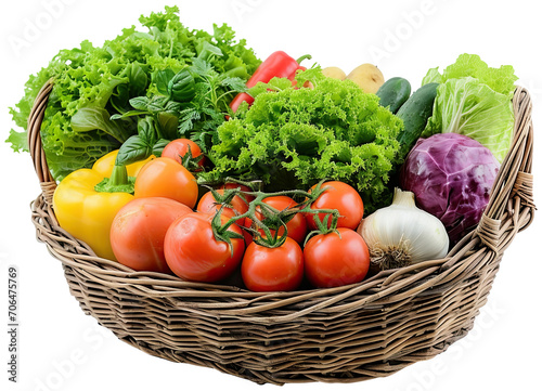 vegetables and salads illustration PNG element cut out transparent isolated on white background ,PNG file ,artwork graphic design.