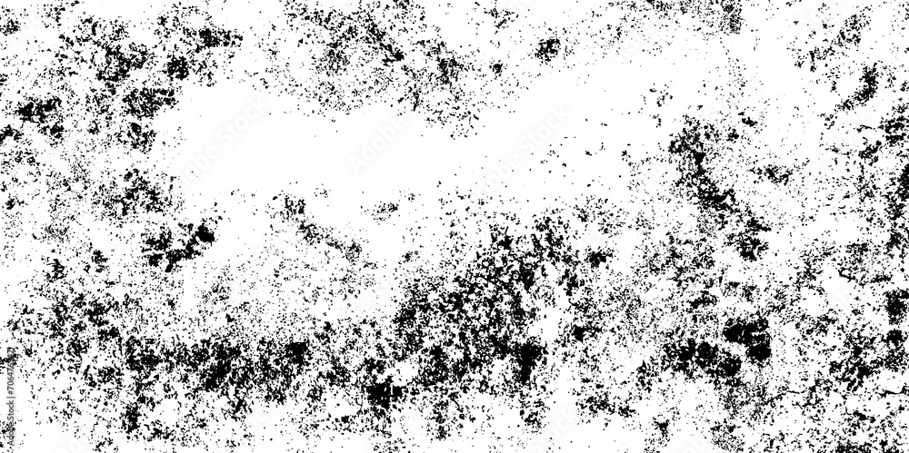 White abstract vector metal surface splatter splashes wall cracks. Grunge black and white crack wall texture. earth tone, vintage overley distress splatter spray vector art.