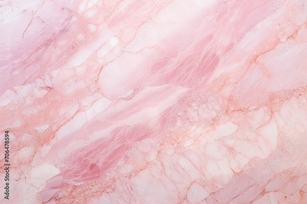 Pink marble texture background, natural stone pattern