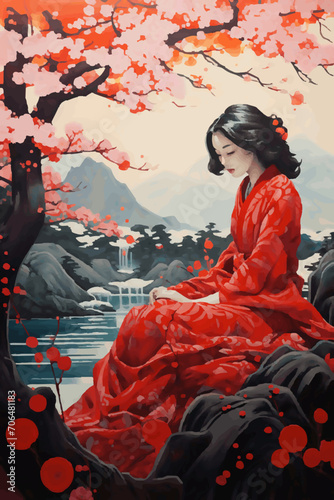 Japanische Kultur mit Geisha, Zen und Tempeln