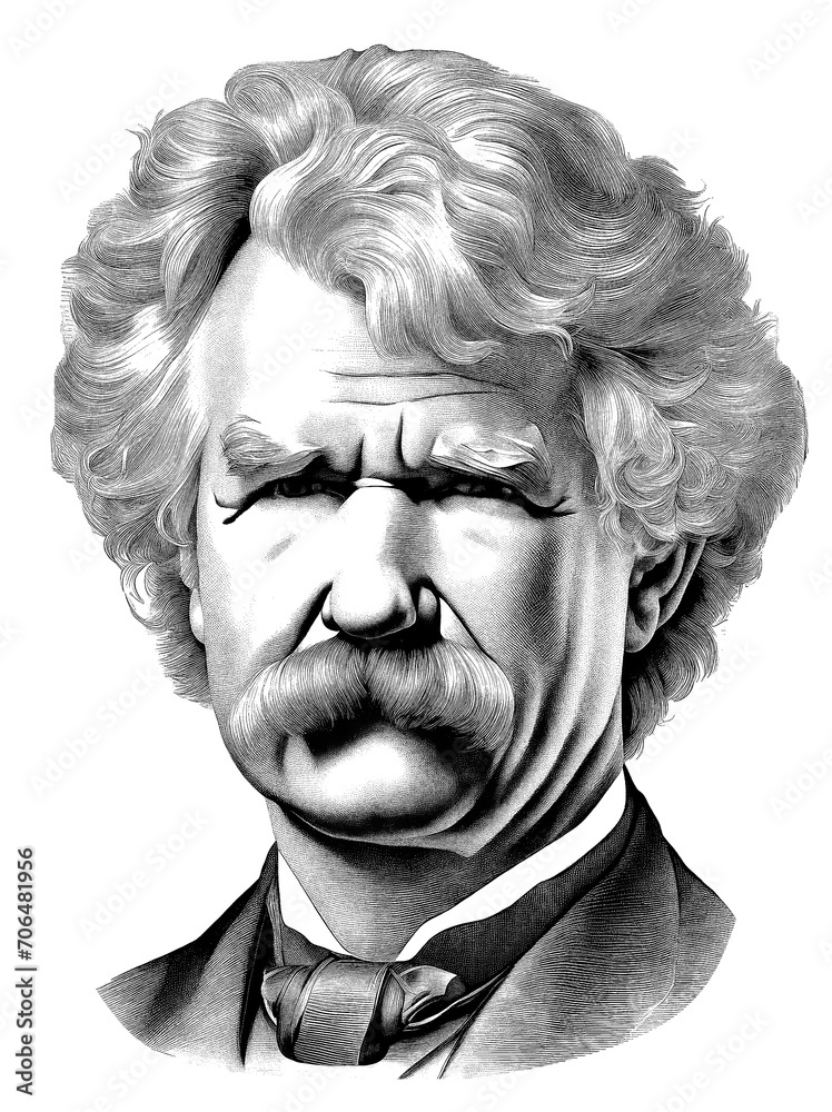 Mark Twain (Samuel Langhorne Clemens), generative AI	
