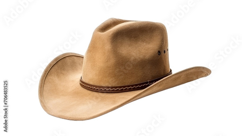 cowboy hat on transparent background