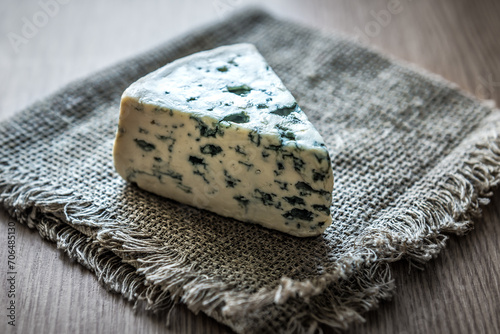 Slika na platnu Triangle piece of molded cheese