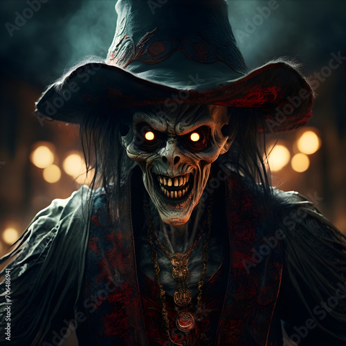 Jiang Shi Chinese Vampire Zombie Scary Ghost AI Artwork