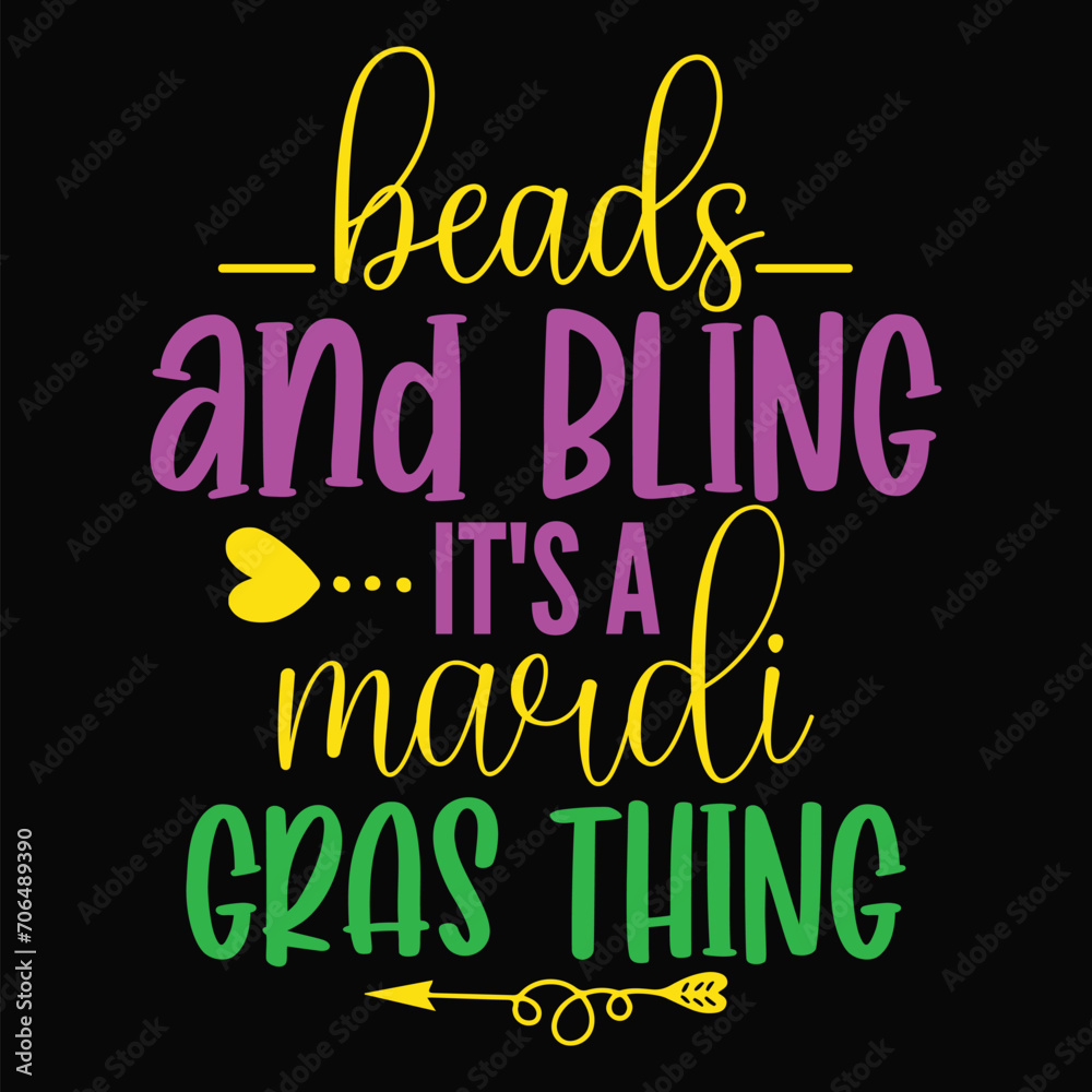 Beads and Bling It's a Mardi Gras Thing
