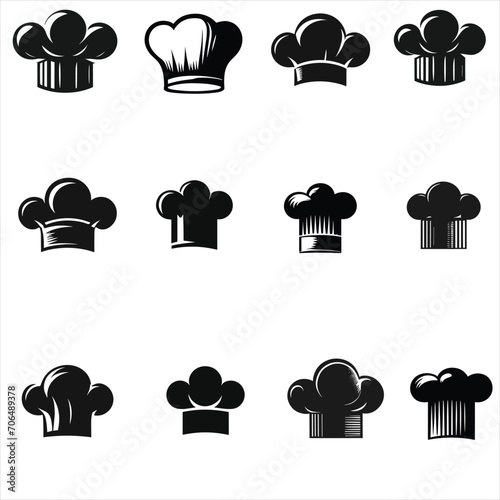 chef hat silhouettes , chef hat character silhouettes , kitchen silhouettes , chef cap silhouettes