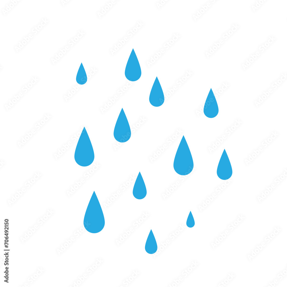 cartoon rainwater falling cartoon rainwater falling