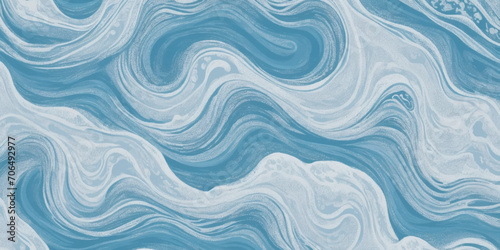 Vector ocean wave line blue and white background. Ocean sea art with natural template. Seamless soft blue ocean pattern wave water background.