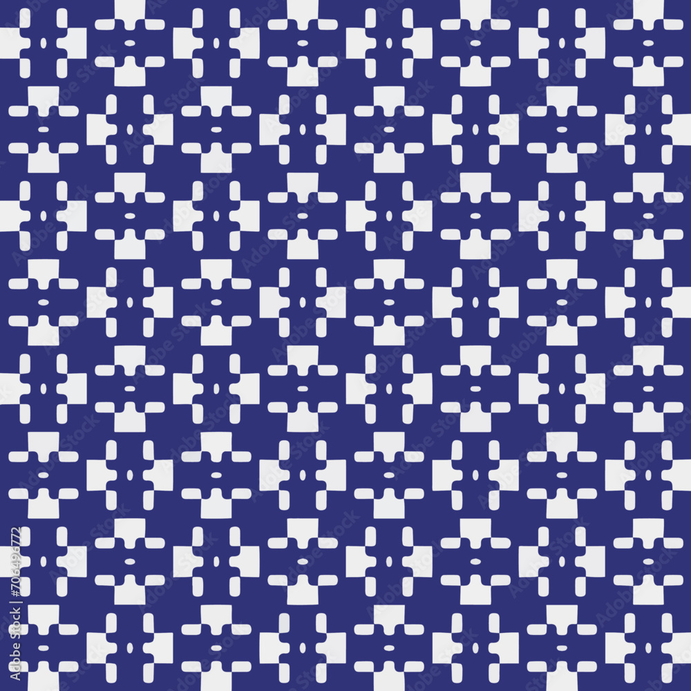 Fototapeta premium Abstract seamless pattern. Abstract background for fabric print, card, table cloth, furniture, banner, cover, invitation, decoration, wrapping. Repeating pattern.