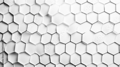 Abstract design element with geometric background of hexagons shape pattern