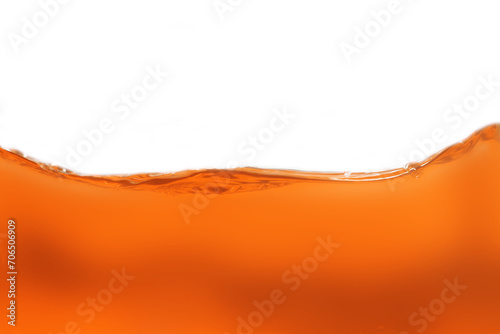 Close up bright orange juice texture for health and nature waves