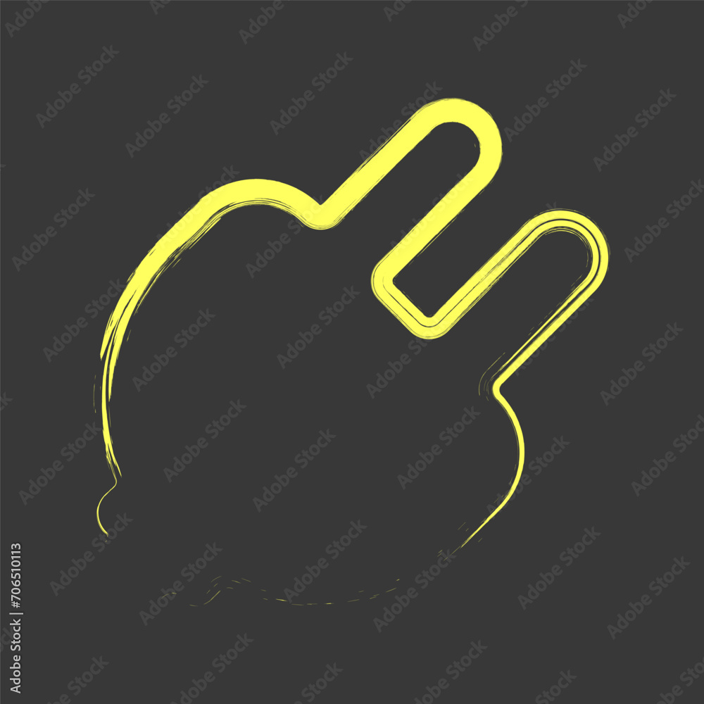 Plug vector. Chalk drawing of an electric plug. Electricity icons in grunge style. Concept of electricity vector. Plug vector. Chalk drawing of an electric plug. Electricity icons in grunge style. Concept of electricity vector.