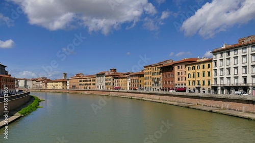 Les quais de l’Arno à Pise