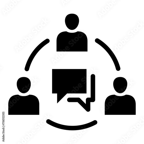 Communication Solid Icon