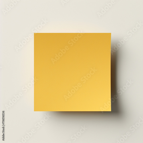 fotografia de estilo mockup con detalle y textura de nota de papel de tonos amarillentos, sobre fondo de tonos neutros photo