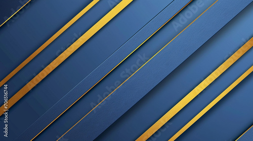 Blue and gold abstract background.