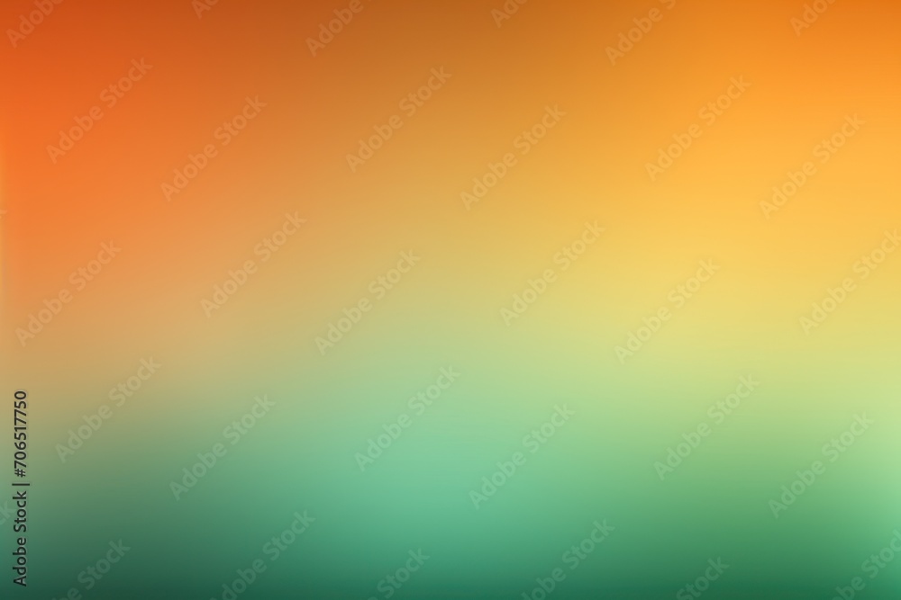 Light green orange violet glow blurred abstract gradient on dark grainy background