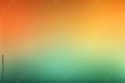 Light green orange violet glow blurred abstract gradient on dark grainy background